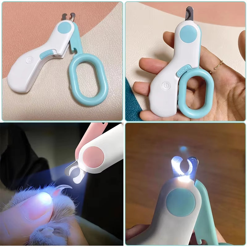 Nagelsax med LED-belysning för Husdjur